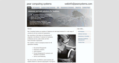 Desktop Screenshot of pearsystems.com